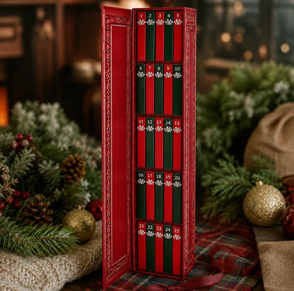 AdventsWurm - Mini-Bücher Adventskalender