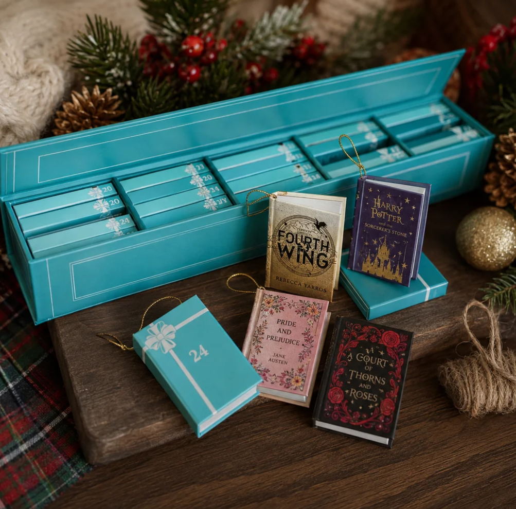 AdventsWurm - Mini-Bücher Adventskalender