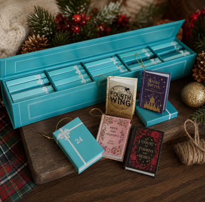 AdventsWurm - Mini-Bücher Adventskalender