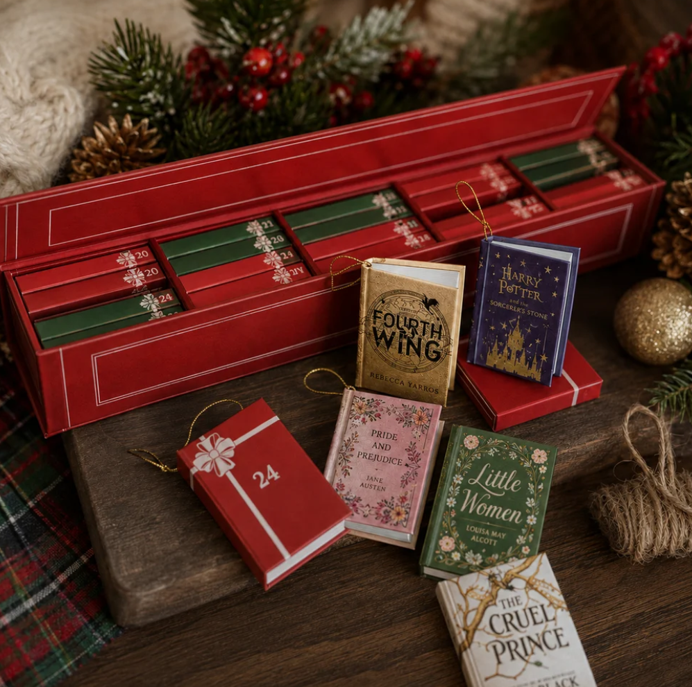 AdventsWurm - Mini-Bücher Adventskalender